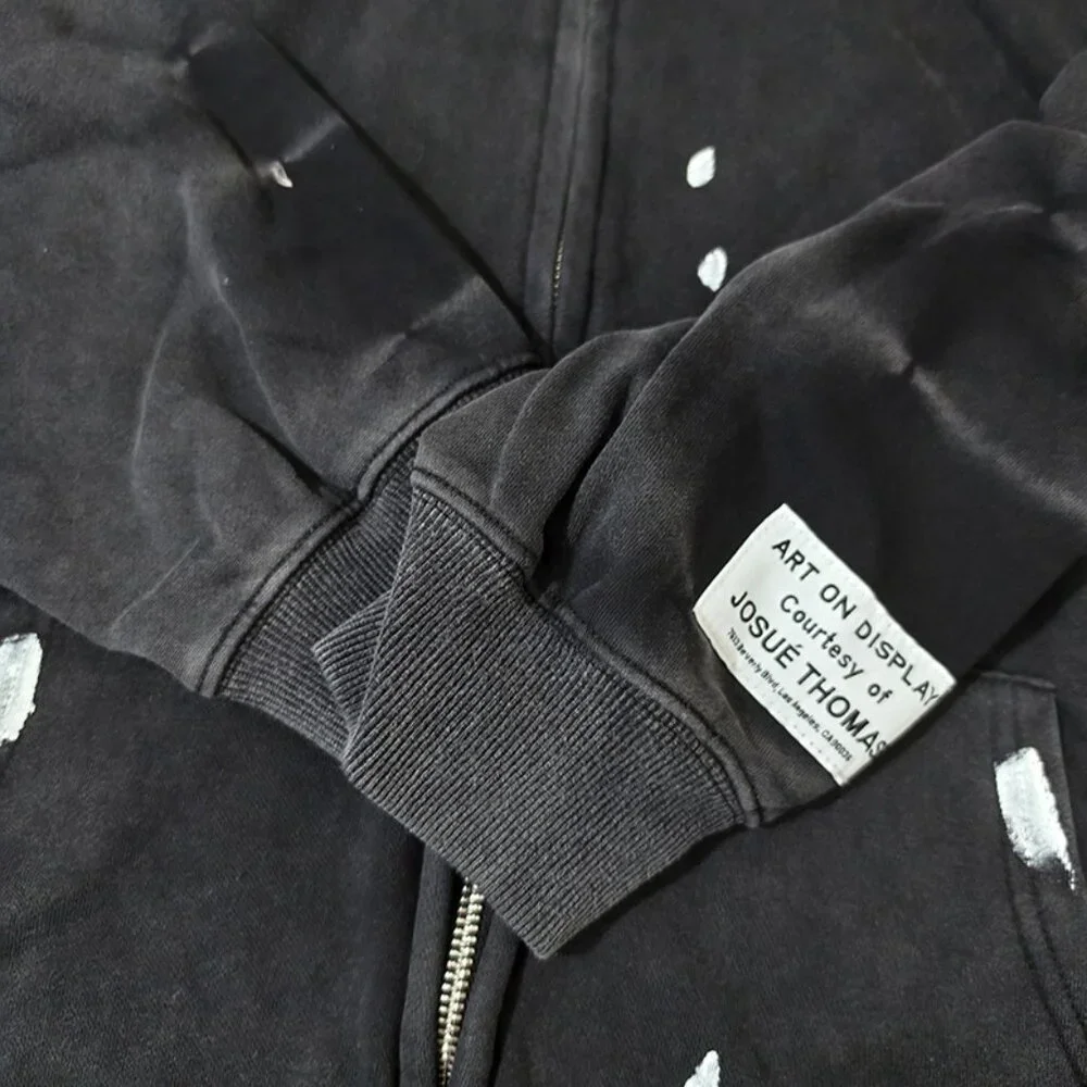 Gallery Dept Black Zip-Up Hoodie - Picture 5 of 10